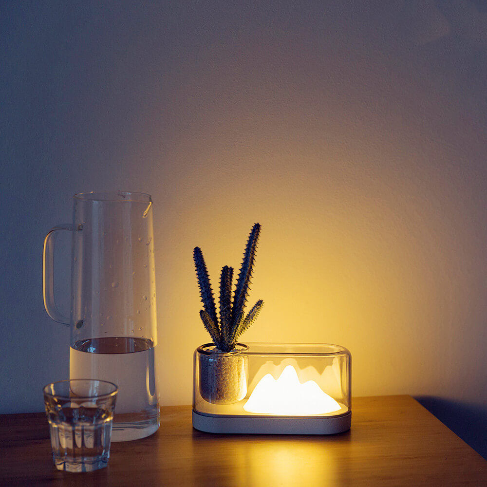 Lampe de table LED de lecture de bureau Creative Mountain 