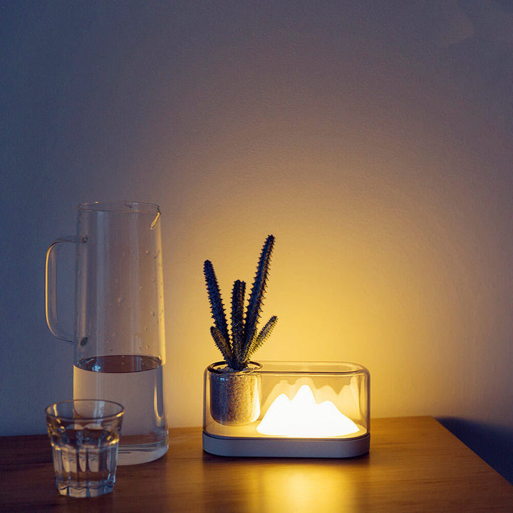 Lampe de table LED de lecture de bureau Creative Mountain 