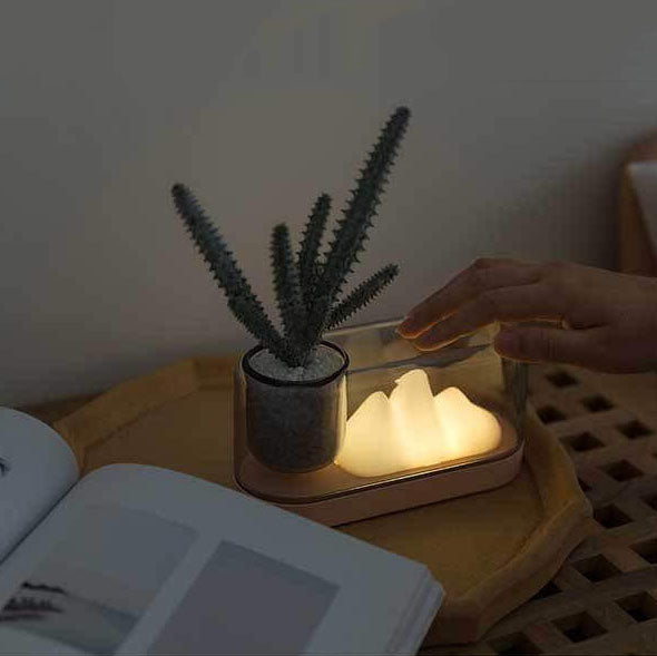 Lampe de table LED de lecture de bureau Creative Mountain 