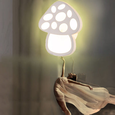 Modern Acrylic Mushroom Shape Creative LED Wall Sconce Lamp