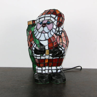 Tiffany Creative Animal Stained Glass 1-Light Decorative Table Lamp