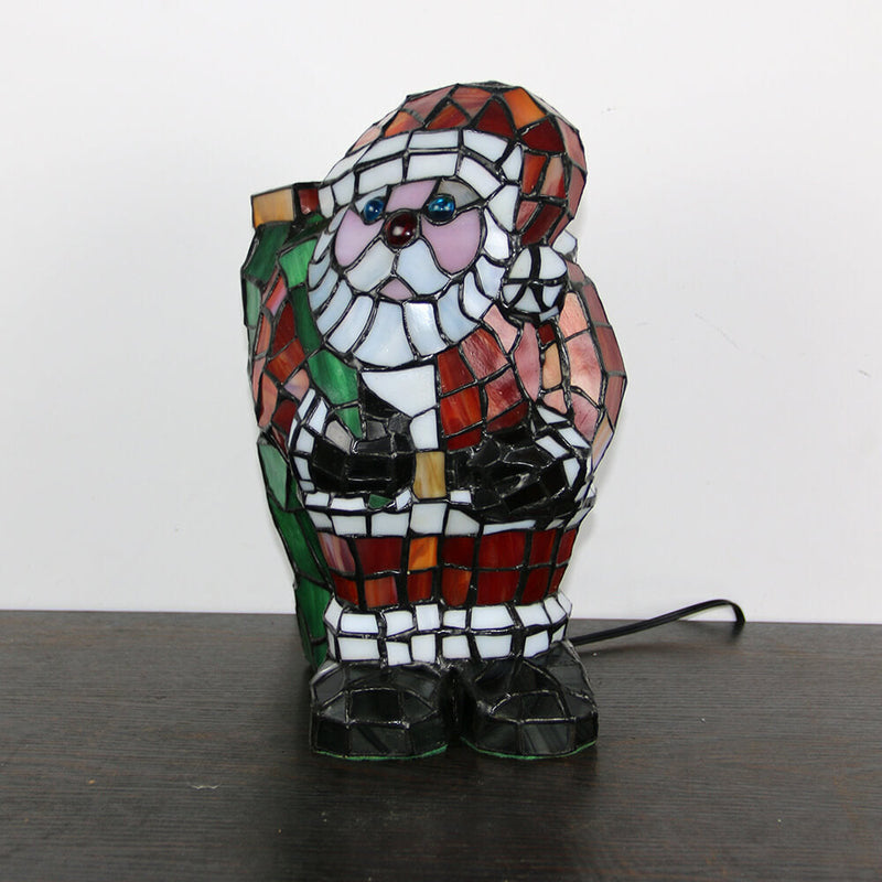 Tiffany Kreative Tier Buntglas 1-Licht Dekorative Tischlampe 