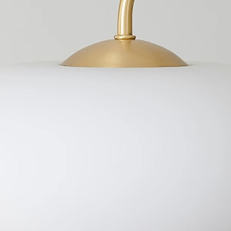 Traditioneller Vintage-Kronleuchter mit Messingrahmen und Persimmon-Glasschirm, 3/5/8 Lichter, für Wohnzimmer 