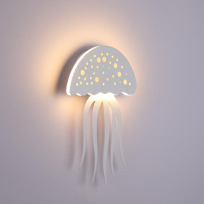 Modern Creative 1-Light LED Jellyfish Wall Lamp