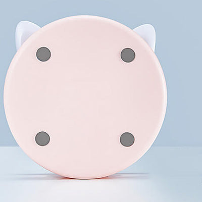 Creative Cat Ear Pink Folding LED Eye Care Desk Lamp