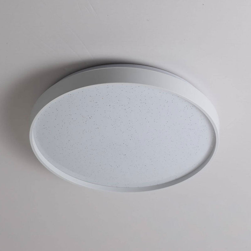 Minimalist Creative Star Empty Circular LED Iron Flush Mount Ceiling Light