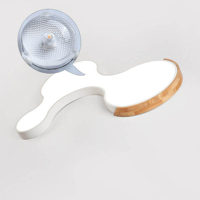 Nordic Macaron Shaped Block Clouds LED Flush Mount Ceiling Light