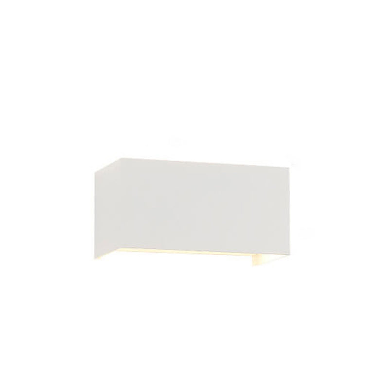 Modern Outdoor Waterproof Rectangular LED Up and Down Illuminated Outdoor Wall Sconce Lamp