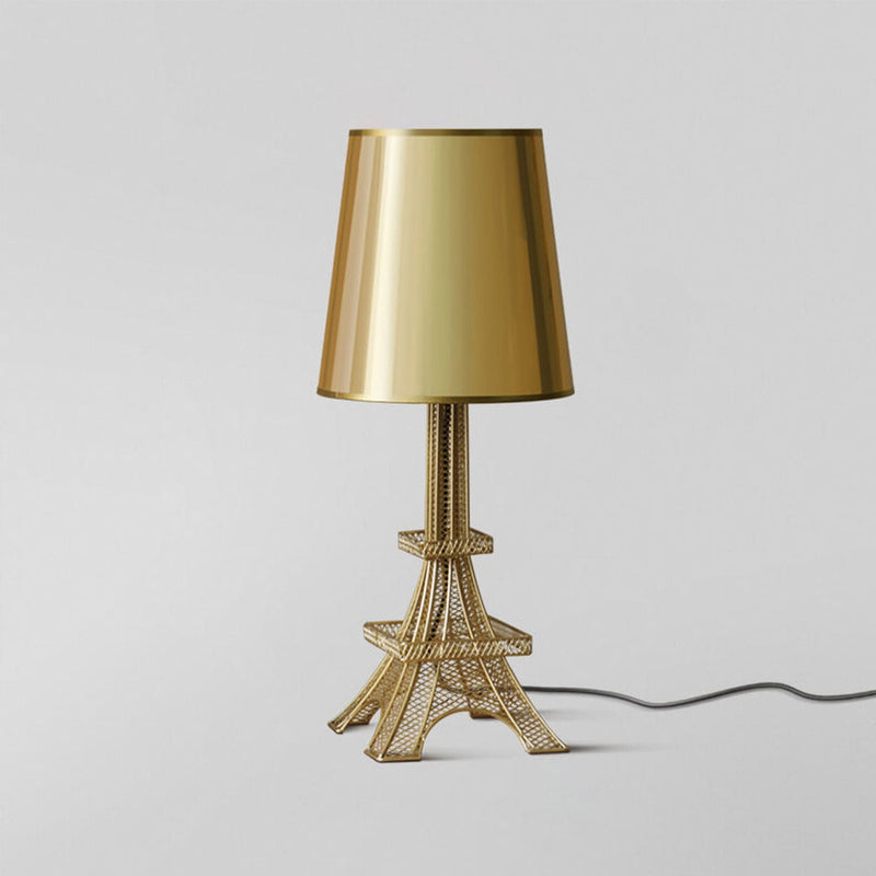 Modern Creative Eiffel Tower Fabric 1-Light Table Lamp