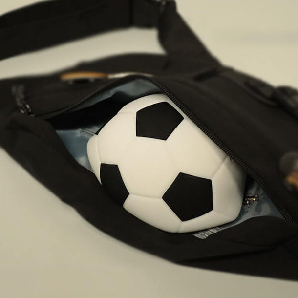 Lampe de table à LED en silicone créative pour le football avec chargement USB 