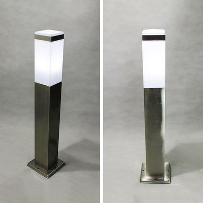 ضوء مسار LED مقاوم للماء عمود مربع حديقة خارجية 