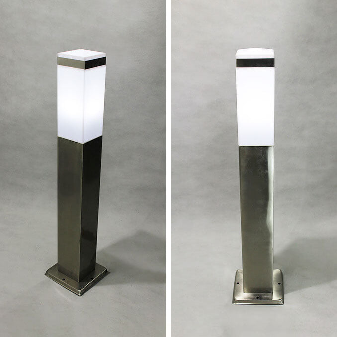 ضوء مسار LED مقاوم للماء عمود مربع حديقة خارجية 