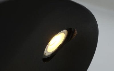 Creative Minimalist Half Round Aluminum LED Wall Sconce Lamp