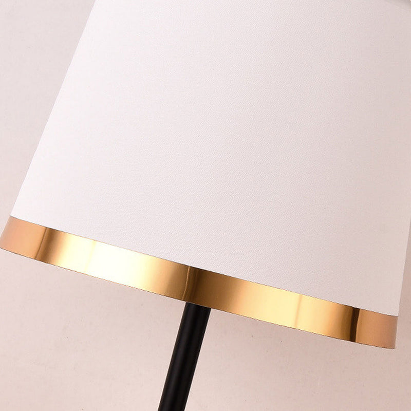 Lampe de Table 1 Lumière en Tissu Rétro Européen 