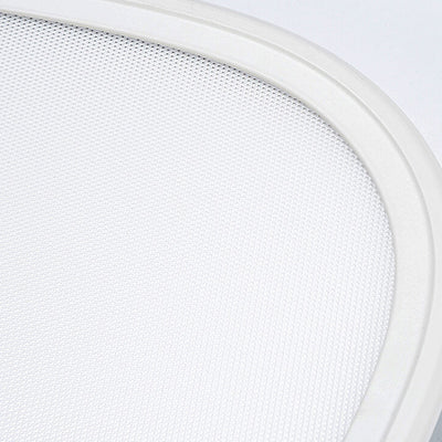 Modern Minimalist Aluminum Acrylic Round Triangle LED Flush Mount Ceiling Light