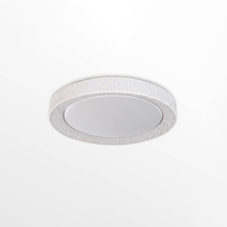 Moderne kreative runde Vogelnest-Eisen-LED-Unterputz-Deckenleuchte
