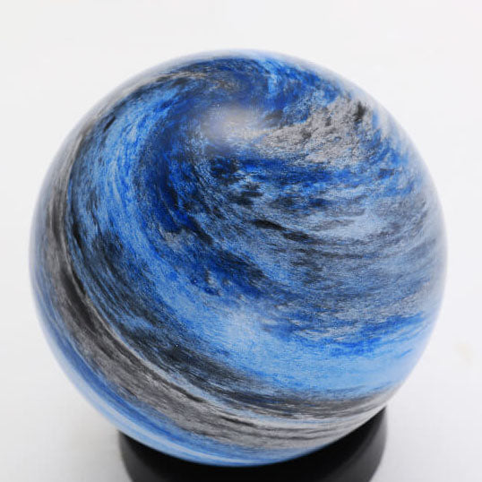 Applique murale à une lumière avec orbe en verre créatif nordique 
