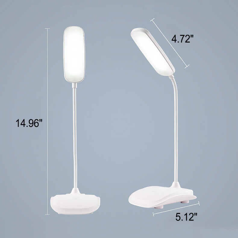 Simple Adjustable Hose Touch Infinitely Dimmable LED Reading Desk Lamp