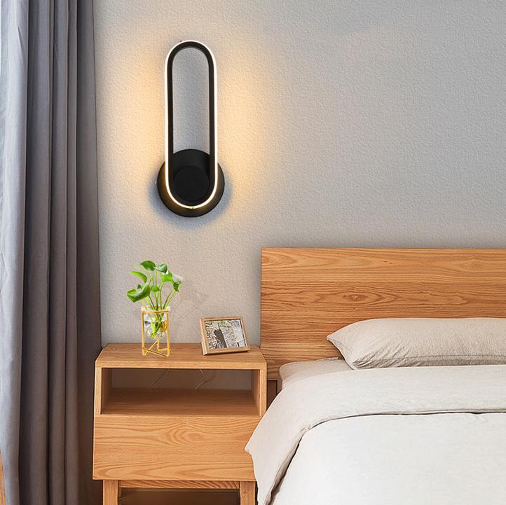 Nordic Modern Rotating 1-Light LED Wall Sconce Lamp