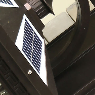 مصباح حائط خارجي مربع الشكل يعمل بتقنية LED ومقاوم للماء 