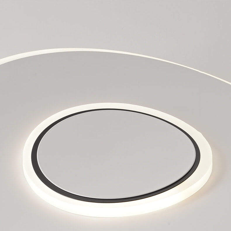 Modern Minimalist Square Round Ultra-Thin LED Flush Mount Ceiling Light