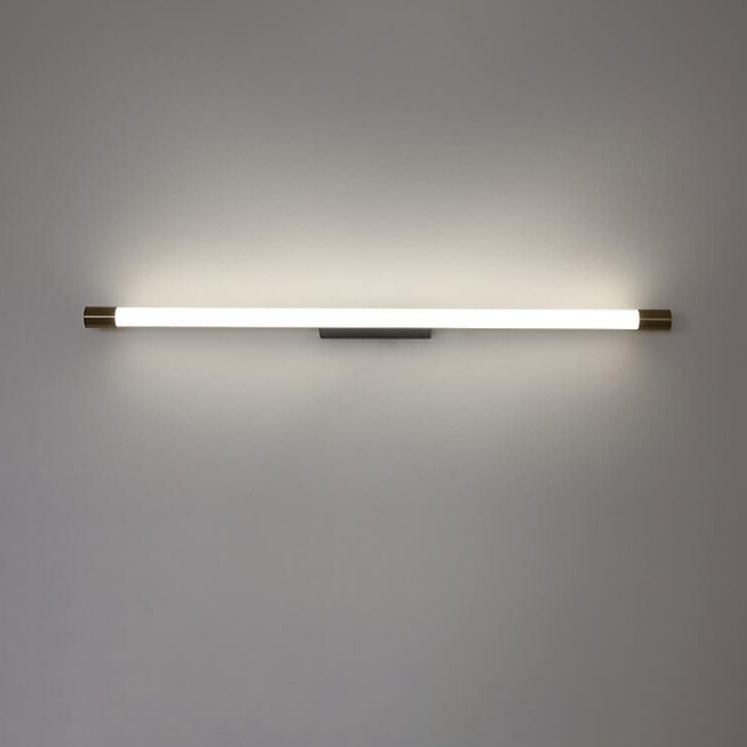 مصباح حائطي LED أنيق بأنبوب رفيع من الألومنيوم والبولي كربونات بأسلوب عصري بسيط لغرفة المعيشة 