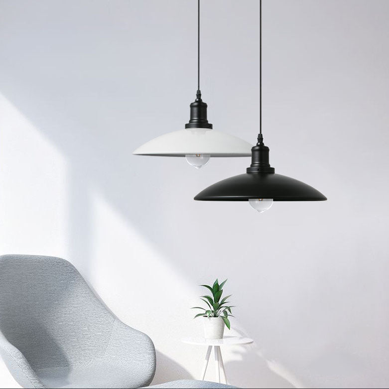 Nordic Vintage Industrial Iron 1-Light Pendant Light