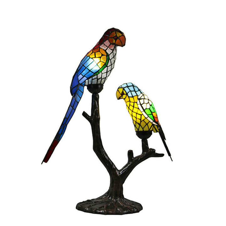 Lampe de table 2 lumières design branche d&