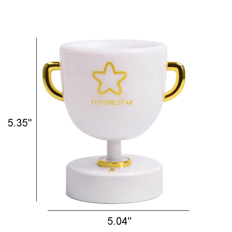 Kreative Trophäenbecher LED Nachtlicht USB Tischlampe 