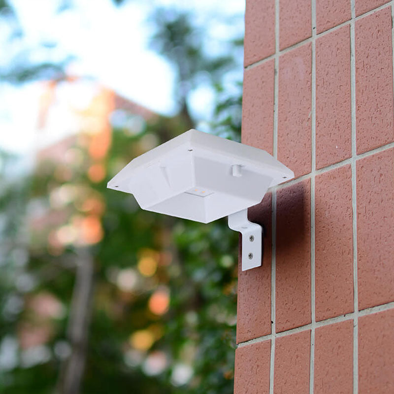 Lampe murale LED solaire en forme d&