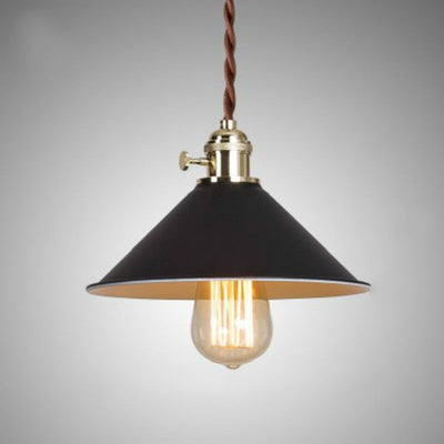 Nordic Macaron Iron Bell Shade 1-Light Pendant Light