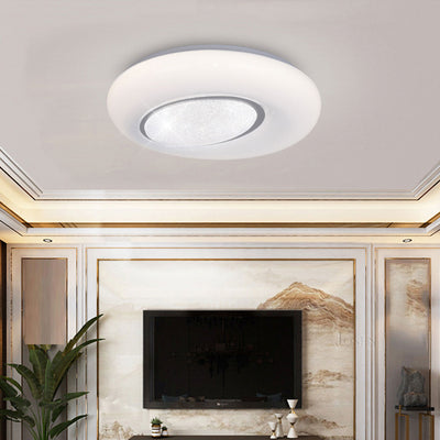 Colorful RGB Smart Remote Control LED Flush Mount Ceiling Light