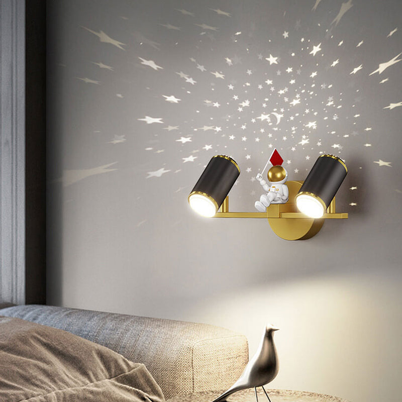 Nordic Creative Astronaut Planet Spotlight LED Wall Sconce Lamp