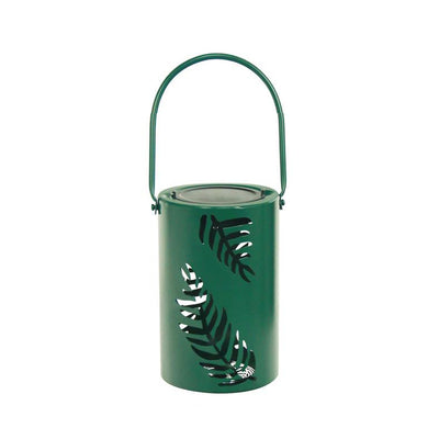 Solar Waterproof Iron Hollow Leaf Design LED Outdoor Decorative Light