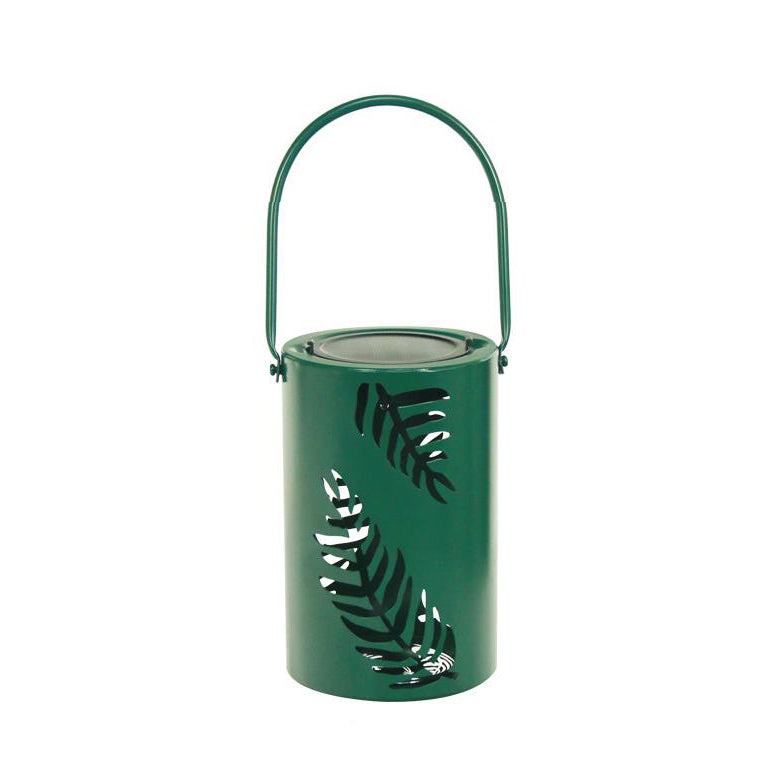 Solar Waterproof Iron Hollow Leaf Design LED Outdoor Decorative Light