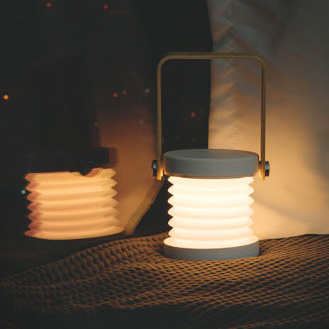 Lantern Lamp Night Light Creative Folding Portable LED Table Lamp