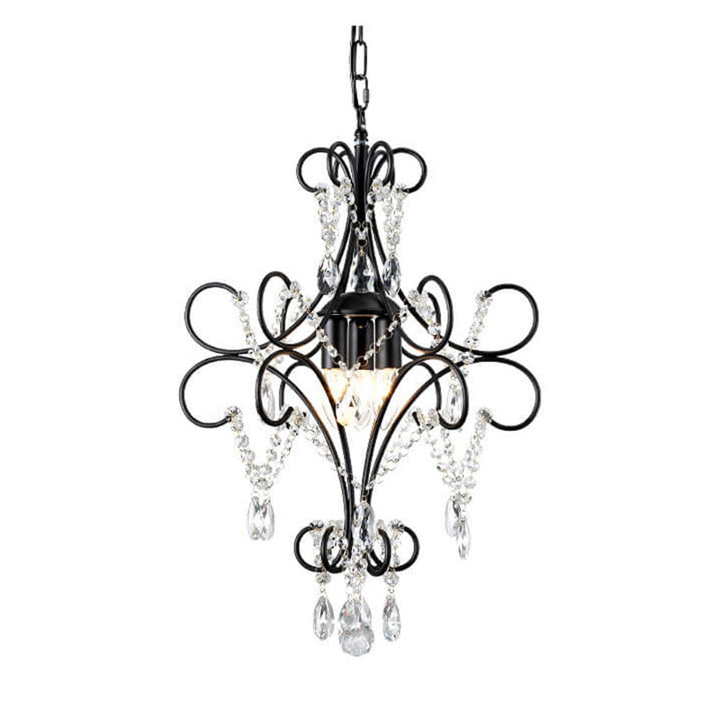 Vintage Luxury Crystal Candle Design 1/3 Light Chandelier