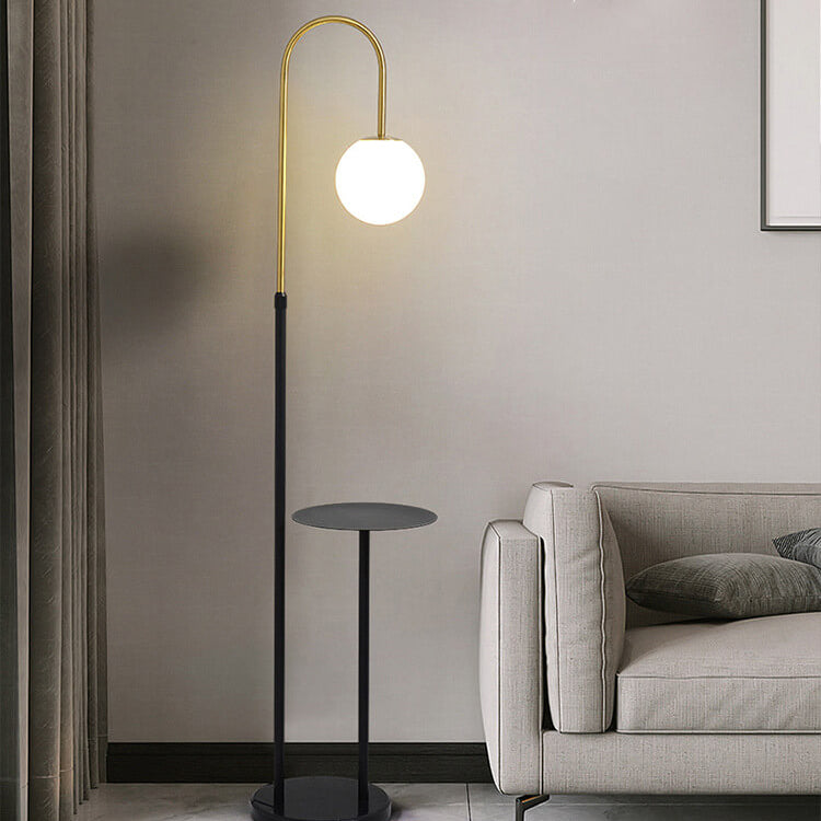 Industrielle Eisen Kreativ Regal 1-Licht Stehlampe 