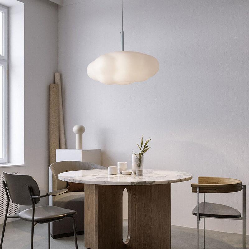 Simple Floating Cloud LED Pendant Light – BulbSquare