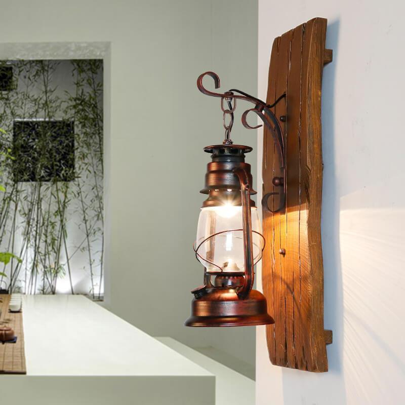 Antique kerosene wall lamps hotsell