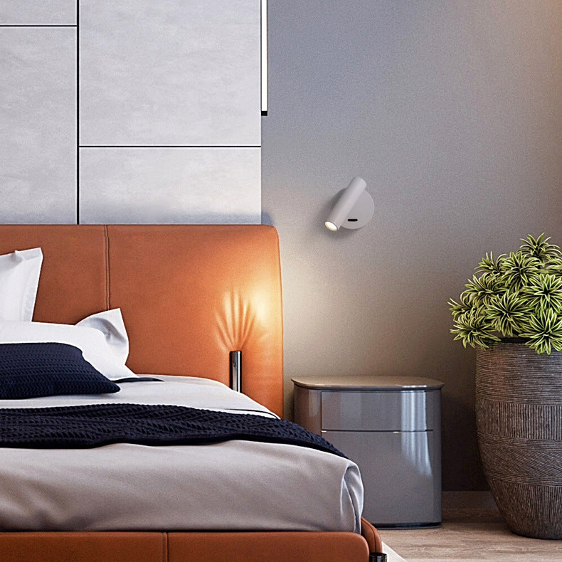 Nordic Minimalist Spotlight LED Adjustable Wall Sconce Lamp