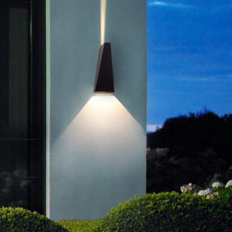 Applique Murale à 2 Lumières LED Trapezoïdale Simple Moderne 