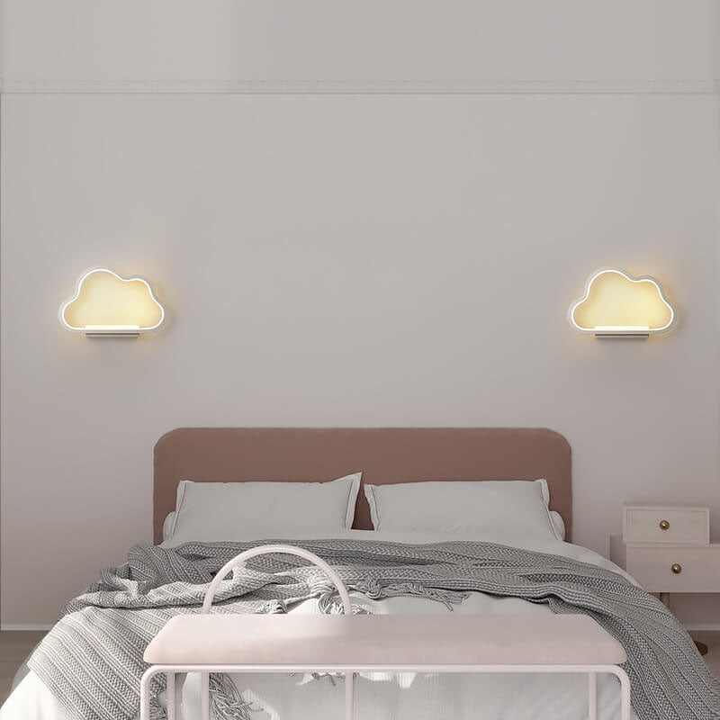 Nordic einfache Wolkenform LED Wandleuchte 