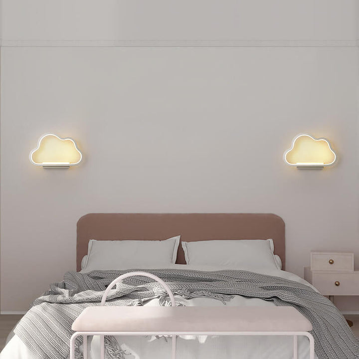 Nordic einfache Wolkenform LED Wandleuchte 