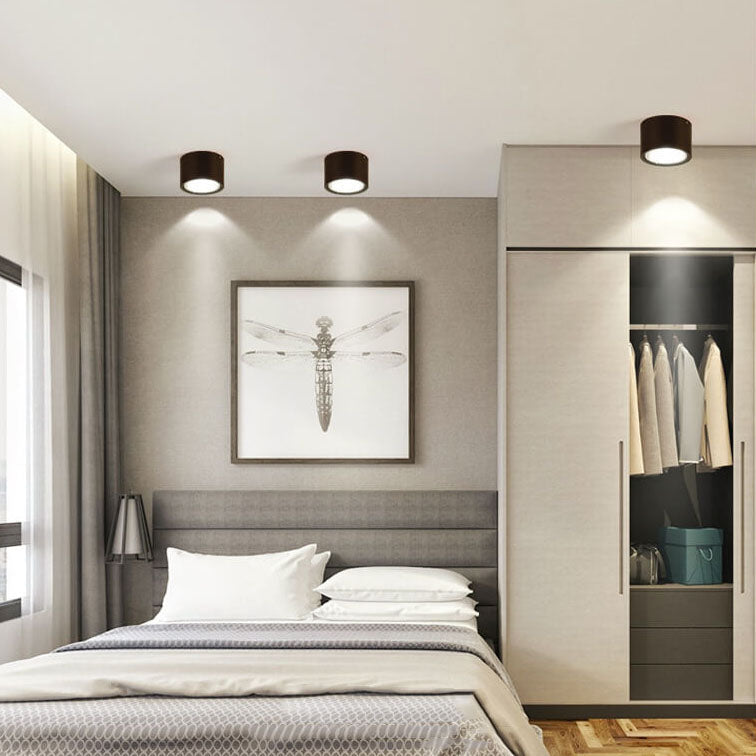 Plafonnier LED Nordic Cylinder Spotlight 