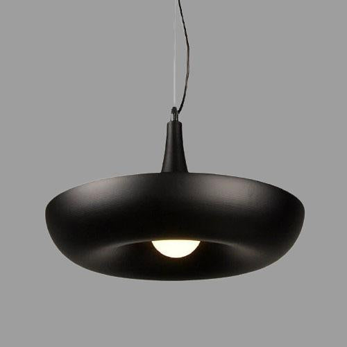 Moderne Créatif Rafraîchissant Cercle Plante Suspension Luminaire à 1 Lumière 
