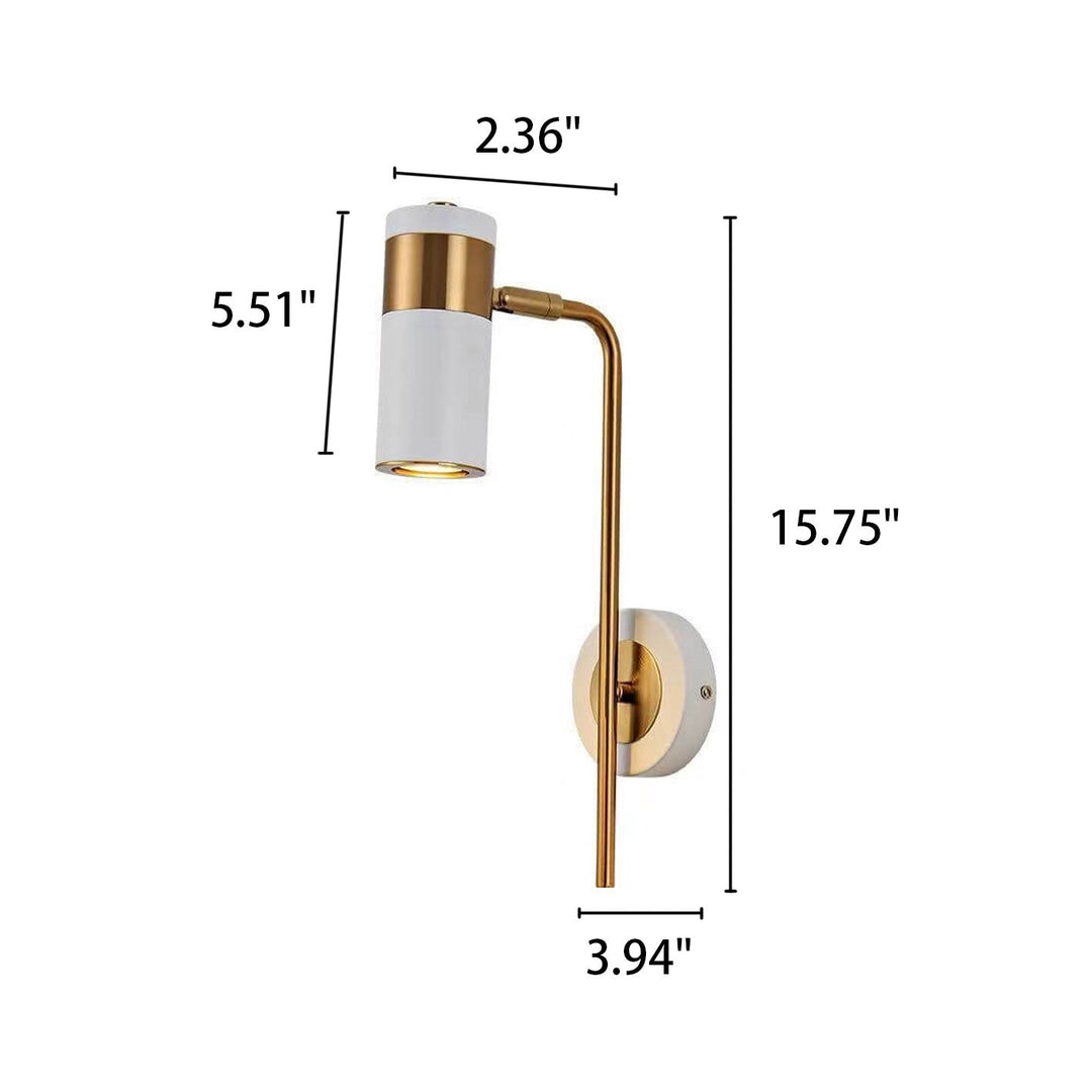 Moderne Minimalistische Spotleuchte Drehbare Eisen LED Wandleuchte 