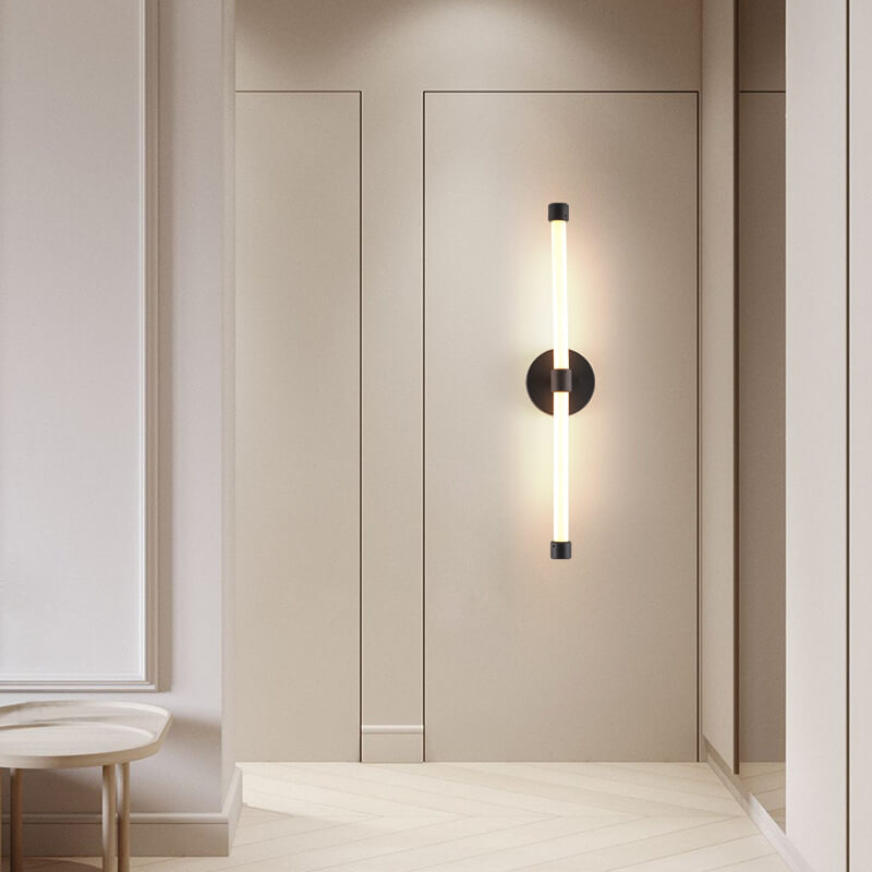 مصباح حائط LED بأنبوب أكريليك حديث بتصميم بسيط 