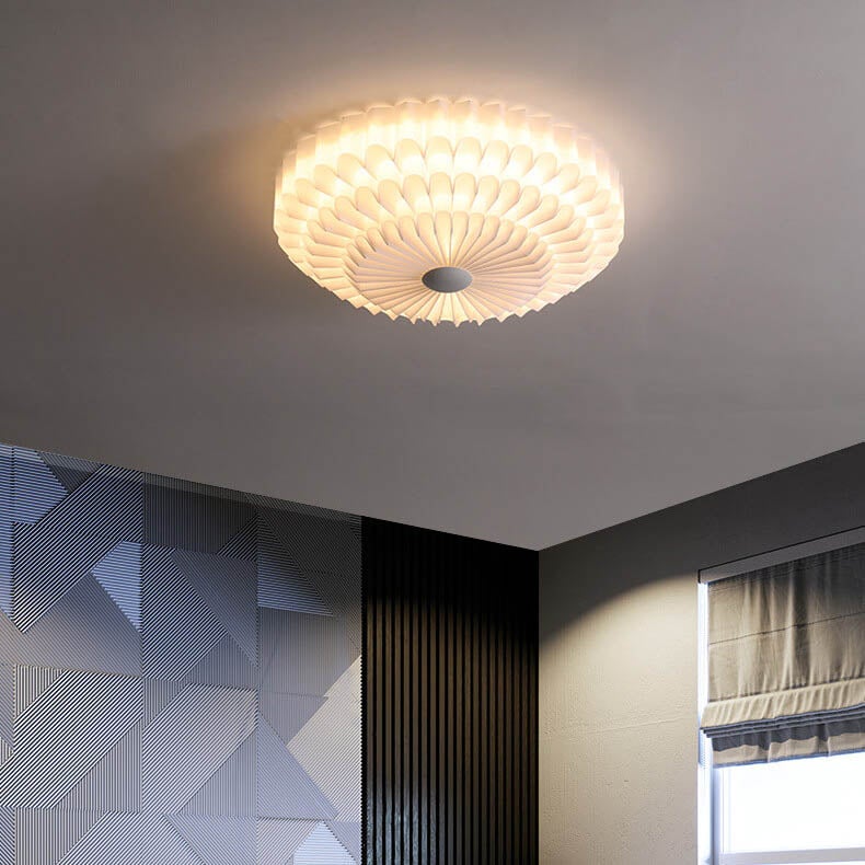 Modern Acrylic Round Multi-Layer LED Flush Mount Ceiling Light