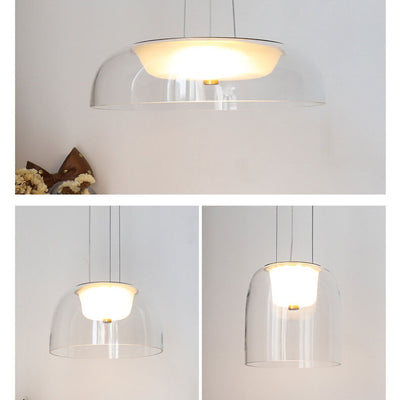 Nordic Modern Style Light Luxury Creative Glass LED Pendant Light
